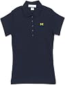 NCAA Michigan Wolverines Girls Youth Antigua Harmony Polo