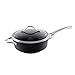 Calphalon Contemporary Hard-Anodized Aluminum Nonstick Cookware, Saute Pan, 3-quart, Black