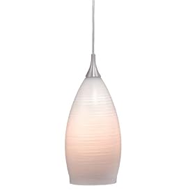 Euro Rail - 1 Light Low Voltage Mini Pendant Track Lighting Fixture - Brushed Nickel -...