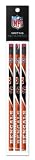Cincinnati Bengals 3 Pack Wood Pencil in Clear Bag with Header - NFL (12005-QUF)