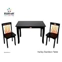 Harley Davidson Avalon Flame Table & Chair Set - Color: Black and orange