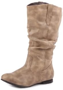 Reneeze ART-02 Women's Mid-Calf Boots- Khaki, Size 7