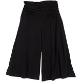 Amy Byer Black Gaucho Pants BLACK Md 8/10