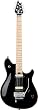 EVH Wolfgang USA Birdseye Maple Black 6-string Electric Guitar with Case