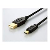 バッファローコクヨサプライ Arvel ミニUSBケーブル フェライトシース 1M AUMFC10