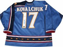 Ilya Kovalchuk Atlanta Thrashers Autographed Pro NHL Ice Hockey Jersey