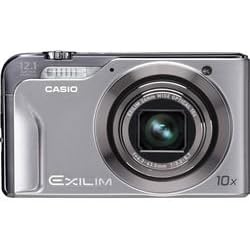 Exilim Hi-Zoom EX-H10 - silver + Digital Ixus 990 IS Including Charger, Lithium battery