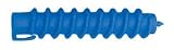 Hair Art Spiral Rods Large Blue Clockwise 5/8 Diameter 3-5/8 Length (Pack of 12)