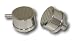 Chevy/Ford/Mopar Polished Billet Aluminum Breather Set w/ PCV - Ball Milled