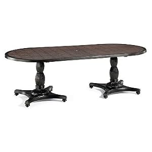 Marseilles 96" Oval Outdoor Dining Table - Frontgate, Patio Furniture