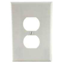 Cooper Wiring 2142W-Box White Os Dplx 1G Plate 2142W-BOX