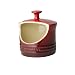 Le Creuset Stoneware 10-Ounce Salt Crock, Cherry