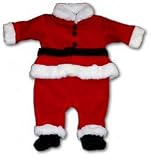 LeTop Velour Santa Set, sizes 12 months to 24 months