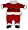 LeTop Velour Santa Set, size 12 month