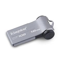 Kingston DataTraveler 108 UFD 16GB USB-Stick USB 2.0 grau