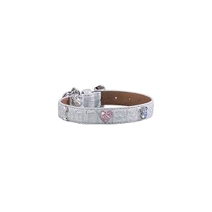 I Love Paw Collar - Light Blue, M: 14"-18" neck - Frontgate
