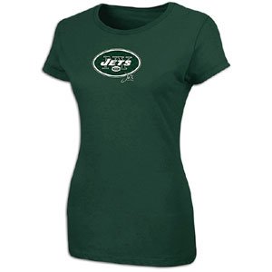 New York Jets Women's Game Tradition T-Shirt Large