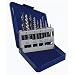 Irwin Industrial Tools 11119 Metal Index Spiral Flute Screw Extractors with Left Hand Cobalt Drill Bits Set, 10-Piece
