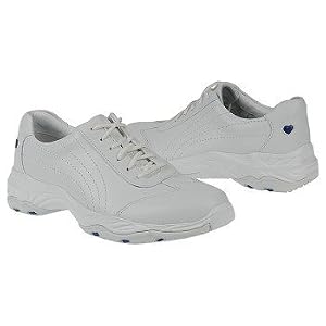 Buy Ladies Nurse Mates PEPPER Leather Lace Up Sneakers by Nurse Mates
