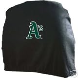 Oakland Athletics Head Rest Covers - Set of 2