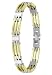 Jewelry : Two Tone Classic Bracelet