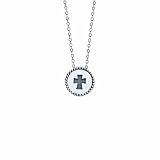 STARHAVEN Starlet Gothic Cross Disc Necklace