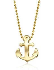 Alex Woo "Little Seasons" Anchor Pendant Necklace