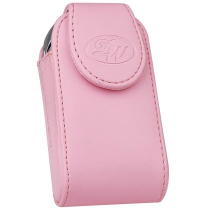 Pink Leather Vertical Pouch Carry Case Small Magnetic Closing Flap Belt Clip for BlackBerry 8220 8230 Pearl Flip, Curve 8300 8310 8320 8330, Pearl 8100, 9530 Storm, 9550 Storm 2, 9630 Tour, LG GD710 GD-710 Shine II, LX610 LX-610 Lotus Elite, HP iPAQ Glisten, Dash 3G, S511 Snap, XV6175 XV-6175 Ozone, Motorola Q, Q9m, Q9h, PCD TXT8030 Razzle, Samsung i220 Code, I225 Exec, i350 Itrepid, i907 Epix