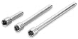 3/8 Driver Extension Bar Set, 3-6-8 Inch - 3 Pieces