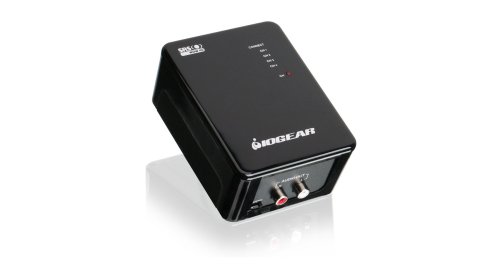 IOGear Powerline Stereo Audio Adapter GHPAA01 (Black)