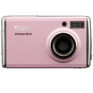Childrens Toyshop  Electronics : VIVITAR 8010 8MP DIGITAL CAMERA PINK~lithium Ion Battery