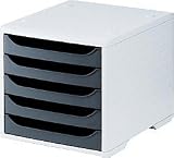 Zoom Produkt-Bild: 5 Star 275-8427.185 Büroboxen 270x340x255 mm grau/anthrazit Kunststoff