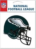NFL TEAM HELMET 3D Stickers PHILADELPHIA EAGLES - DISCONTINUED ITEM - For Scrapbooking, Card Making & Craft Projects