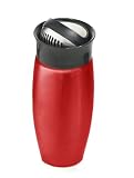Metrokane Houdini Flip Top Cocktail Shaker, Candy Apple Red