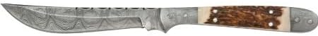 Damascus Navaja Hunter