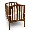 Delta Fold Away Portable Crib Finish: Cherry