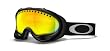 Oakley Unisex-Adult A Frame Snow Goggles (Jet Black, Fire) Oakley Unisex-Adult A Frame Snow Goggles (Jet Black, Fire)
