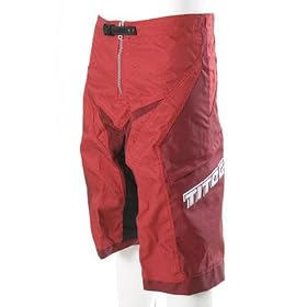 Titec Men's Down Hill Team Mountain Bike Shorts - Red