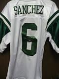 Signed Sanchez, Mark (New York Jets) Authentic Reebok New York Jets Jersey