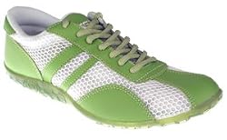 Nice Womens Picadilly White/Lime Fashion Athletics