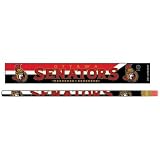 OTTAWA SENATORS OFFICIAL LOGO PENCIL 6-PACK