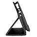 Fosmon Leather Folio Case with Stand for Acer Iconia Tab A100 (Black)