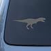 TYRANNOSAURUS REX DINOSAUR - Vinyl Car Decal Sticker #1754 | Vinyl Color: Silver