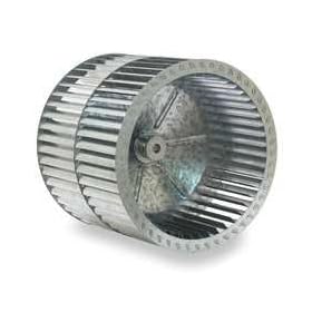 Dayton 2UTT9 Blower Wheel, Dia 9 7/16 In, Bore 1/2 In