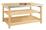 Shain SMB - X40X Sheet Metal Bench Width: 60" W, Number of Stake Plates: 0 Stake Plates