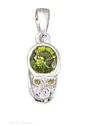 Sterling Silver 18" .8mm Wide Box Chain Necklace With Small Mothers Womens August Birthstone Baby Shoe Pendant