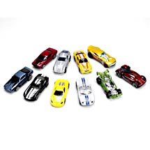 Hot Wheels 10 Car Pack, 2007 Edition, Styles May Vary, Includes One Exclusive Vehicle by Hi Style