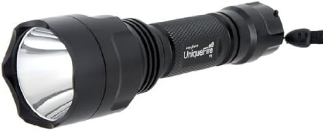 UniqueFire T6 CREE XM-L T6 1-Mode 1000LM White Flashlight Torch Kit (Black)