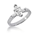 1.25ctw diamond wedding engagemant band 14k gold