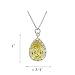 Celebrity Silver Peridot Teardrop Pendant image 1